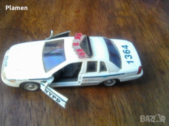 Модел на американска патрулна кола на Ню-Йоркската полиция, снимка 1