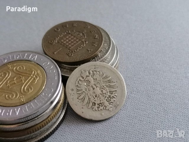 Райх монета - Германия - 5 пфенига | 1876г.; серия B, снимка 2 - Нумизматика и бонистика - 38815944