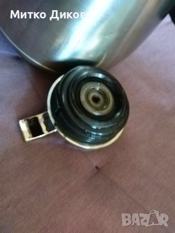 Термо кана термос с помпа марков немски на ТСМ-1 литър метален, снимка 8 - Аксесоари за кухня - 39921536
