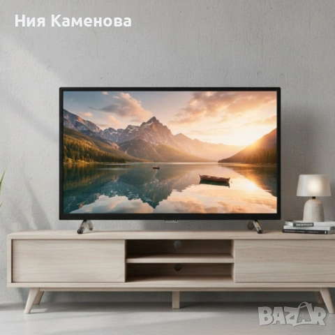 Телевизор SUNNY 32 HD–32" LED телевизор с DVB-T2/C/S2 тунер,HD Ready,черен, снимка 2 - Телевизори - 53023528