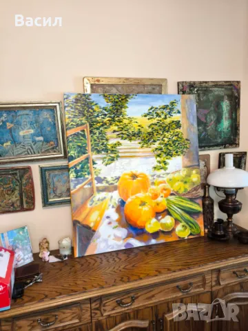 Голяма картина масло, снимка 9 - Картини - 47553550