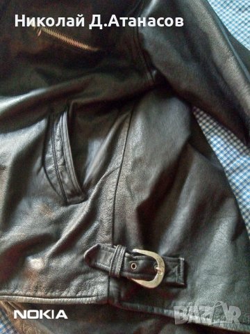 Продавам мъжко кожено яке , снимка 6 - Якета - 37146033