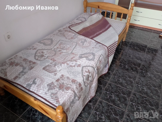 Легло единично , снимка 4 - Спални и легла - 53193720