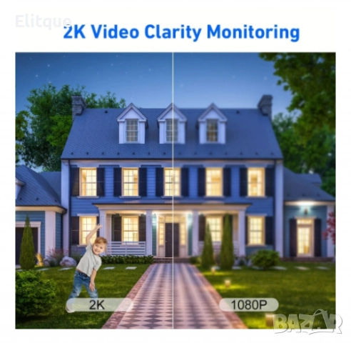 IP камера, Autodiag, 3MP, нощно виждане, двупосочно аудио, 360° въртене, аларма при движение, водоус, снимка 6 - Други - 52832142