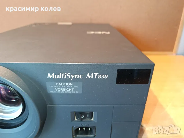 проектор "NEC Multi Sync MT 830", снимка 5 - Плейъри, домашно кино, прожектори - 49606991