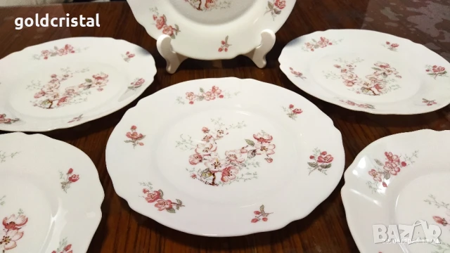 френски аркопал чинии , снимка 4 - Антикварни и старинни предмети - 22462804