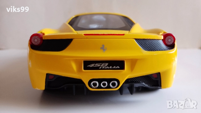 Rastar Ferrari 458 ITALIA - Мащаб 1:18, снимка 4 - Колекции - 52847662
