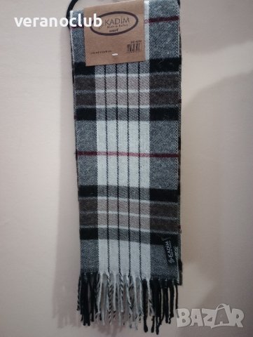 Мъжки зимен шал Каре, снимка 3 - Шалове - 43750705