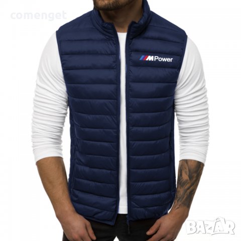Мъжко яке без ръкави / елек, грейка БМВ / BMW M POWER - 2 ЦВЯТА!, снимка 2 - Якета - 38145096