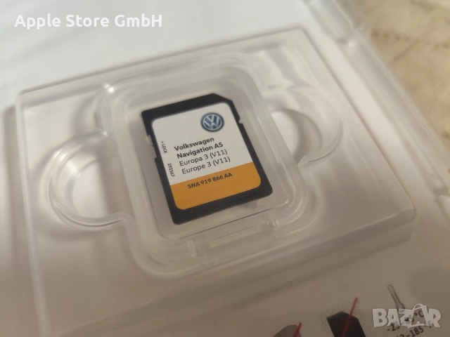 VW SD Card Navigation / Оригинална карта с навигация за VW, снимка 2 - Части - 52837443