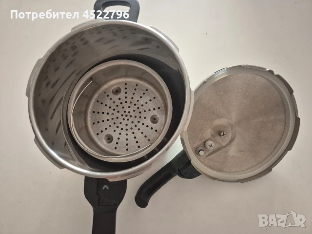 Тенджера под налягане Tefal, снимка 2 - Съдове за готвене - 50942059