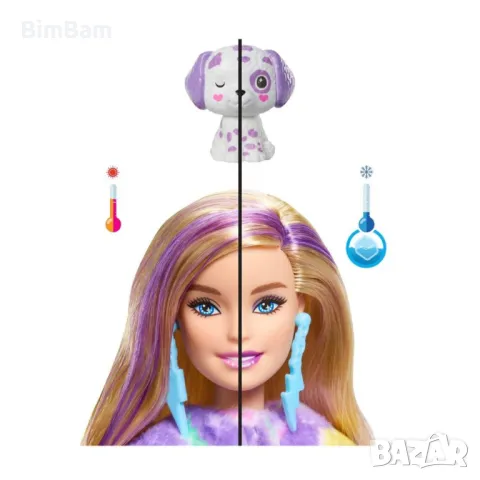Кукла Barbie® Cutie Reveal™- Куче с 10 изненади, снимка 3 - Кукли - 48201861