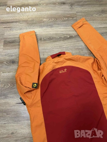 Мъжко яке  Jack Wolfskin  Crestview Desert Orange Soft Shell Jacket , L размер , снимка 7 - Якета - 53142075