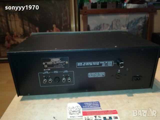 MARANTZ-SUPERSCOPE-USA-ВНОС SWISS, снимка 11 - Декове - 35220376