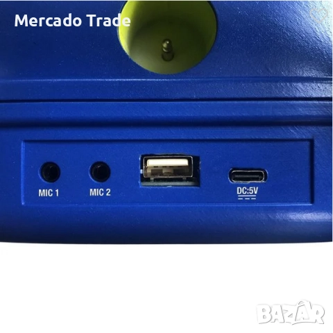 Детско караоке с 2 микрофона, звук, светлини и регулируема стойка, снимка 4 - Музикални играчки - 52842751