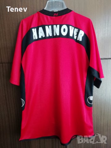 Hannover 96 Uhlsport Vintage оригинална футболна тениска фланелка, снимка 2 - Тениски - 37693287