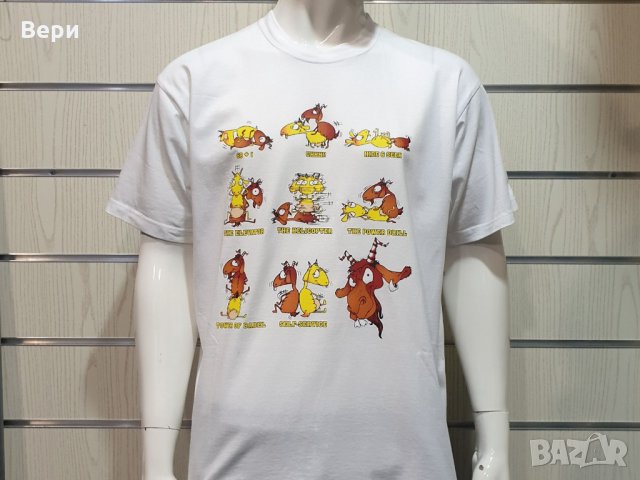 Нова мъжка забавна тениска с трансферен печат Секс пози, кози, закачки, снимка 6 - Тениски - 28295659