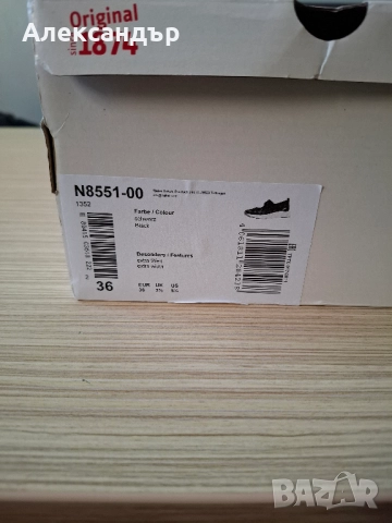 Нови дамски черни обувки Rieker, снимка 5 - Маратонки - 52632130