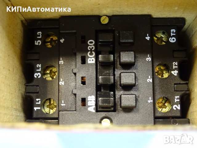 контактор ABB BC30-30-00 24VDC 15kW, снимка 9 - Резервни части за машини - 37461316
