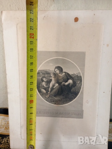 Графика-Ла Мадона дела Каса д'Алба, снимка 4 - Картини - 53098818