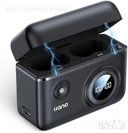 Ново 18W Бързо зарядно Fujifilm XT5 XT4 XS20 GFX100S, Дигитален дисплей