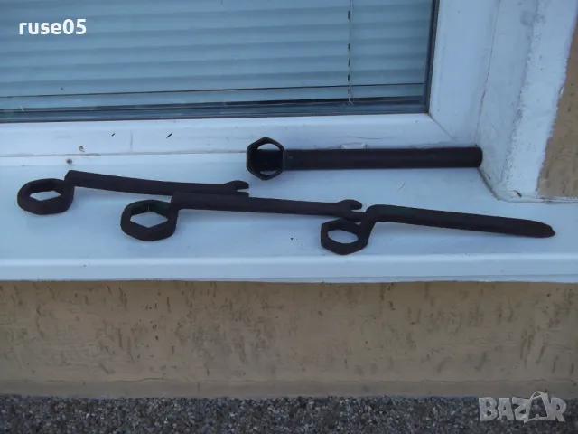 Лот от 4 бр. стари ключа, снимка 4 - Ключове - 49363172