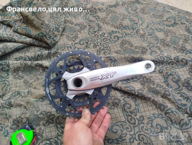 Курбел със средно движение за велосипед колело Shimano deore xt 