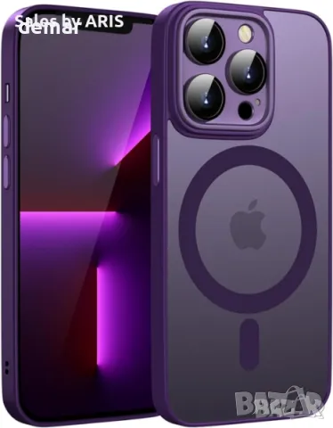 KPPIT Магнитен калъф за iPhone 13 Pro Max 6,7 инча Съвместим с MagSafe