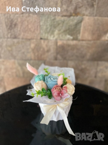 Ароматизирани букети от соев восък , снимка 11 - Декорация за дома - 53154840