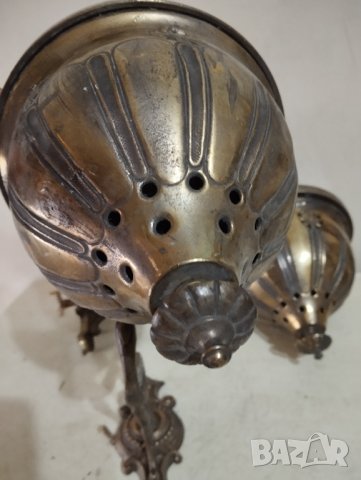 Два барокови аплика-комплект, снимка 5 - Лампи за стена - 43297752