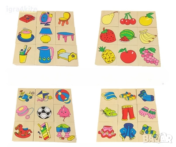 Игра на сенки Стем Монтесори Образователна асоциация и игра за памет, снимка 12 - Образователни игри - 51725740