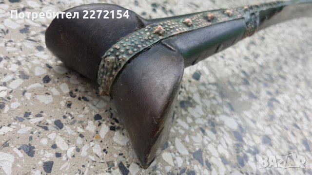 Османски ятаган сабя, снимка 7 - Антикварни и старинни предмети - 38213340