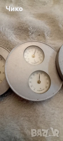 Компактен часовник,барометър,термометър, снимка 11 - Антикварни и старинни предмети - 53061523