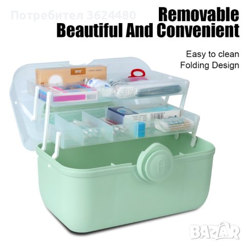 3870 Куфар органайзер за лекарства, снимка 2 - Други стоки за дома - 40326352