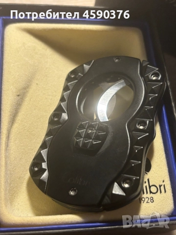 Продавам резачка за пури Colibri Quasar Cutter – черен мат (591700), снимка 2 - Ножове - 52969139