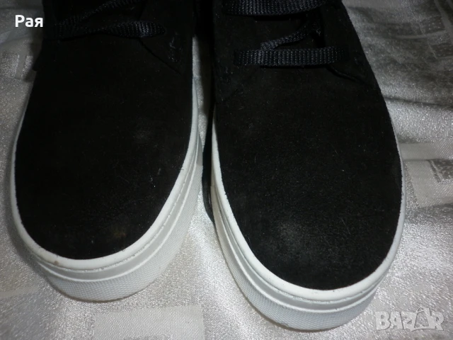 Дамски кожени кецове Тенденз, снимка 6 - Дамски ежедневни обувки - 50755379