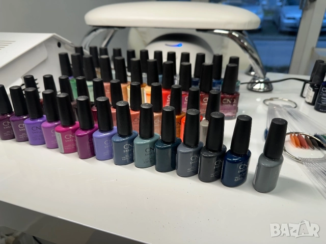 Професионални Гел лакове и лакове cnd shellac , cnd vinylux, снимка 2 - Продукти за маникюр - 52789674