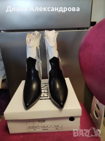 Дамски елегантни боти, снимка 4 - Дамски боти - 43988815