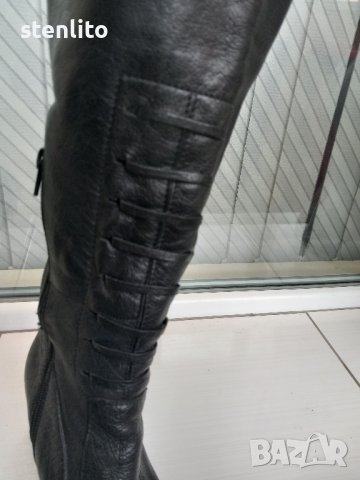 Дамски ботуши естествена кожа номер 37/38, снимка 15 - Дамски ботуши - 43179275