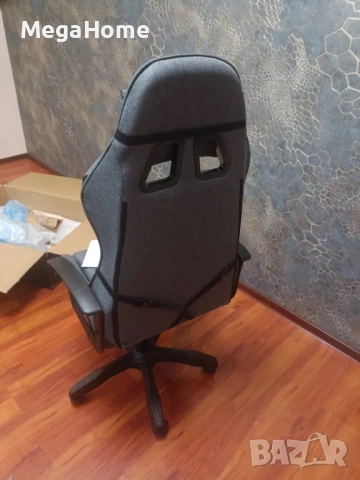 НОВ Стилен Геймърски стол GAMELAB NOMAD Breeze, тъмносив, снимка 3 - Столове - 53096483