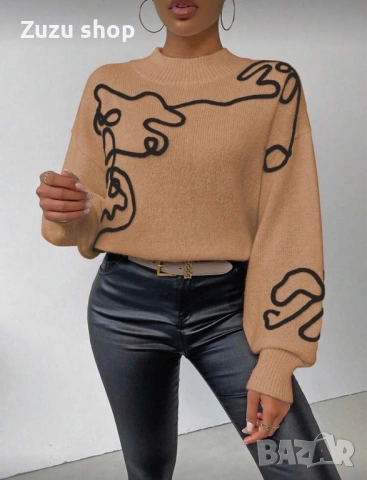 Дамска блуза с дълъг ръкав, снимка 3 - Блузи с дълъг ръкав и пуловери - 53158621