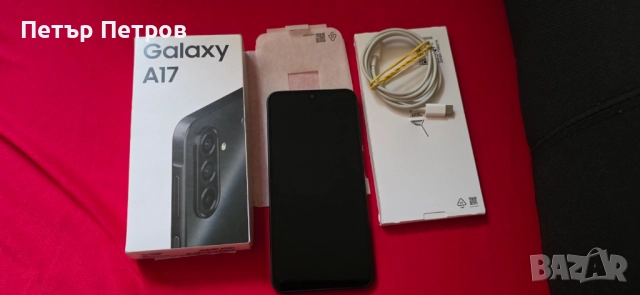 Samsung Galaxy A17 128GB 4GB RAM Black ПЪЛЕН КОМПЛЕКТ!-ЧИСТО НОВ!, снимка 5 - Samsung - 52947502