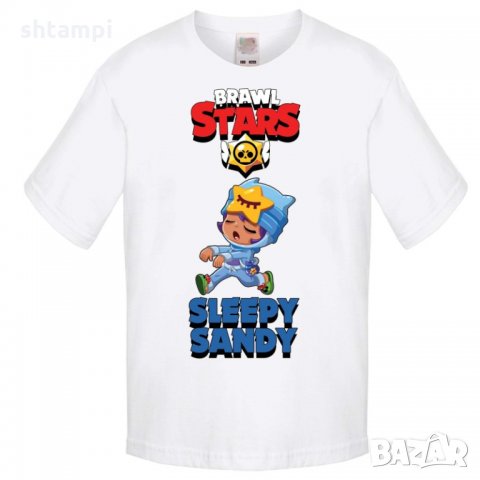 Детска тениска Sleepy Sandy Brawl Stars, снимка 3 - Детски тениски и потници - 32928873