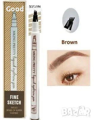 3D Молив за вежди с микроблейдинг tattoo ефект, снимка 10 - Други - 47510618