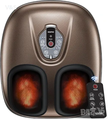 Масажор за крака RENPHO с топлина [2025 Надстроена], подходящ за FSA HSA, масажор , снимка 3 - Масажори - 49817451