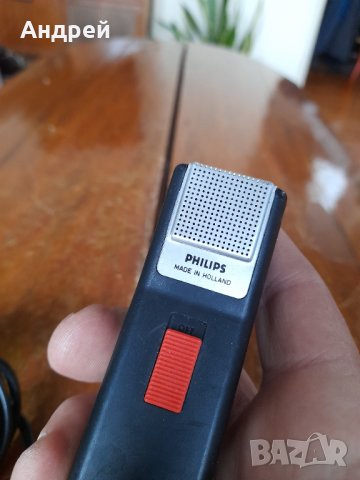 Стар микрофон PHILIPS #7, снимка 3 - Антикварни и старинни предмети - 43764392