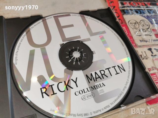 RICKY MARTIN CD 0402261833, снимка 2 - CD дискове - 53357028