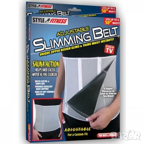 Неопренов колан Slimming belt - сауна ефект за отслабване, снимка 2 - Спортна екипировка - 33186223