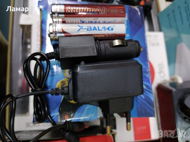 ЧЕЛНИК фенер с акумулаторни LI -ION батерии и 8 мощни LED диоди с Зум Zoom, снимка 7 - Екипировка - 35442644