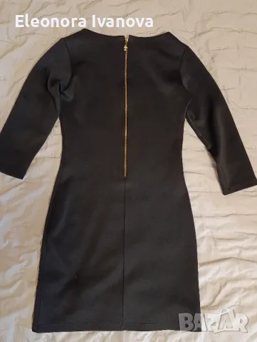 Черна рокля, снимка 6 - Рокли - 49588294